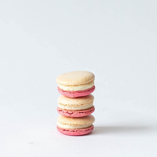 Lychee & Raspberry Macarons (6pcs)