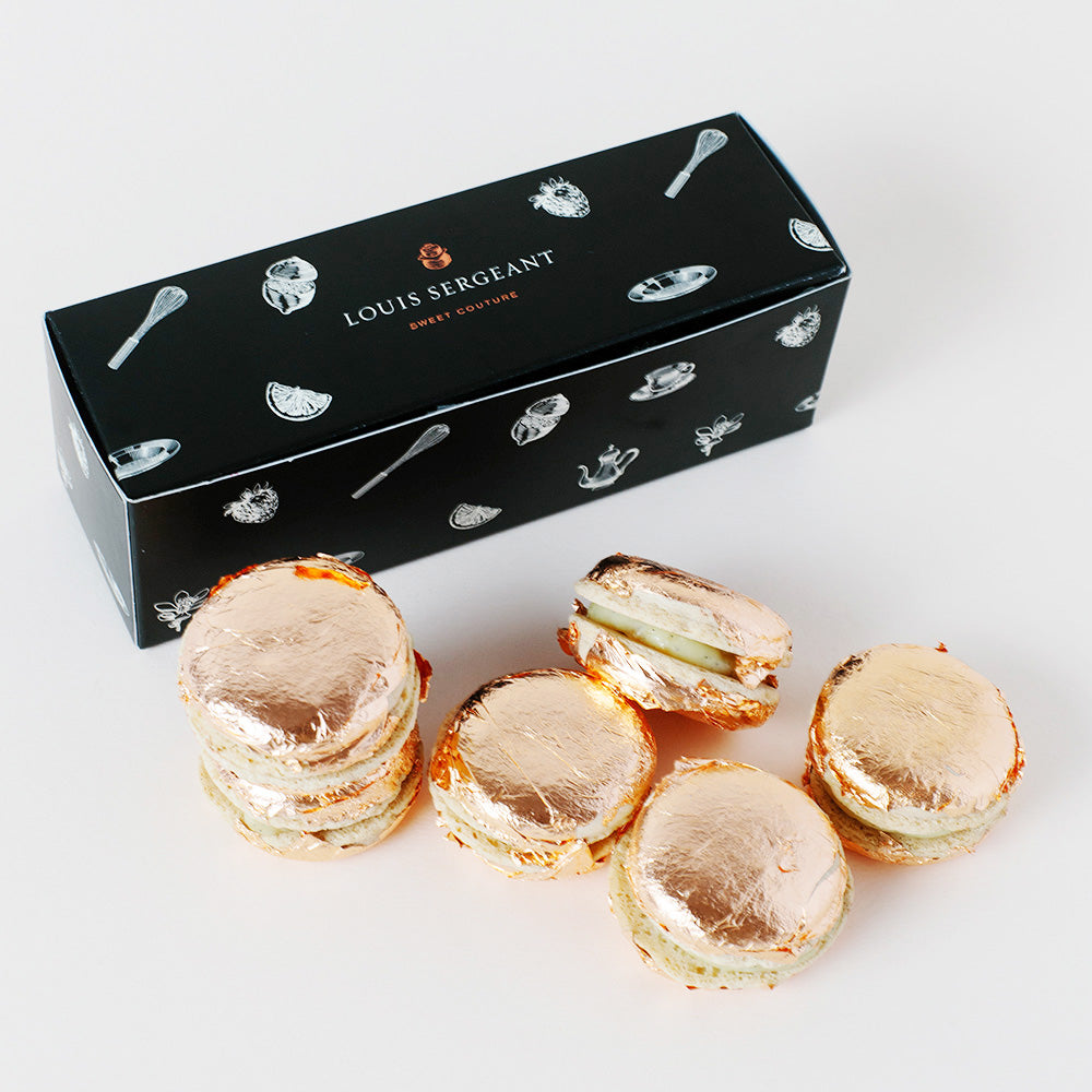 Rose Gold Macarons (6pcs)